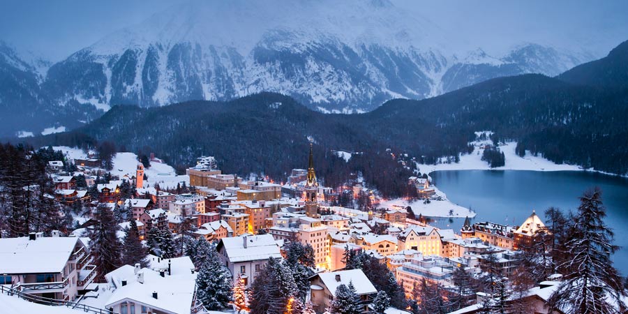 Spend Christmas Eve in glamorous St Moritz